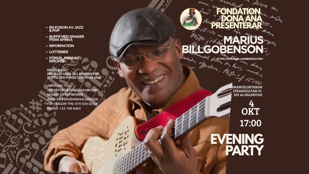 EVENING PARTY MED MARIUS BILGOBENSON